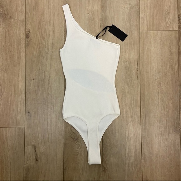 H:ours Celina Bodysuit in Ivory Size S - Picture 5 of 11